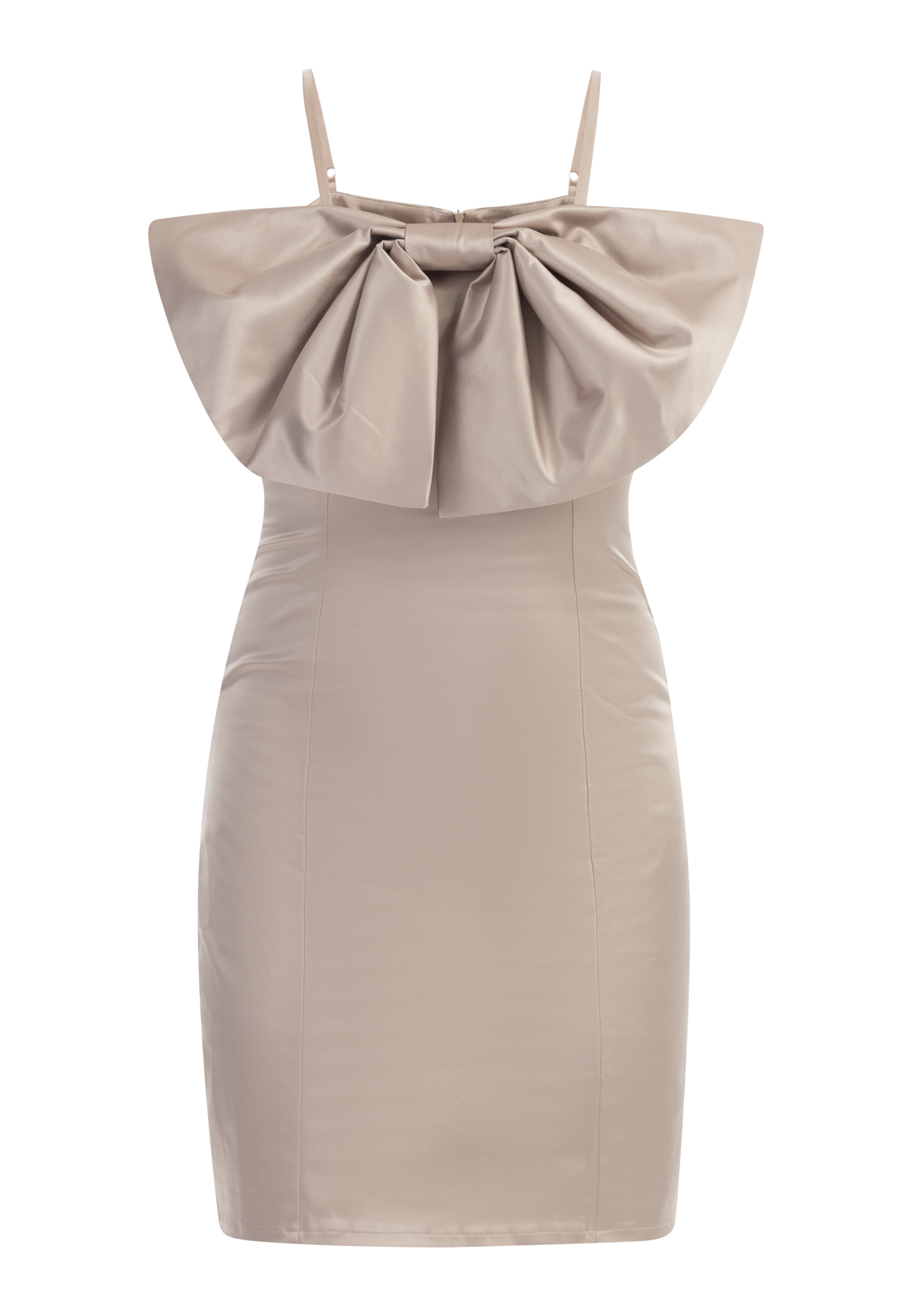 faina Коктейльное платье в Бежевый: спереди