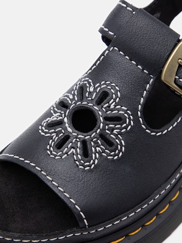 Dr. Martens Σανδάλι 'Dunnet Flower' σε μαύρο