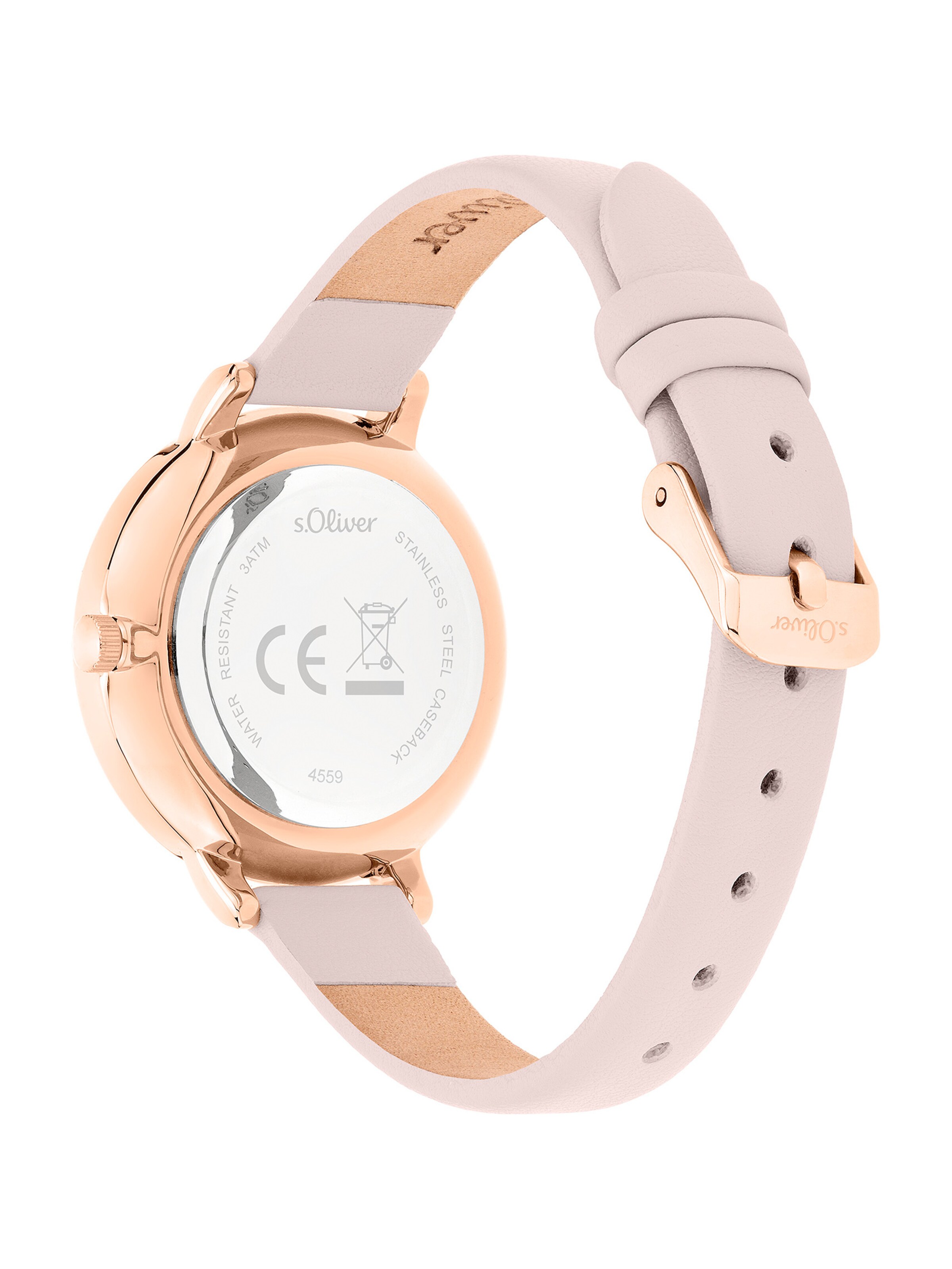 s.Oliver Analog Watch in Pink
