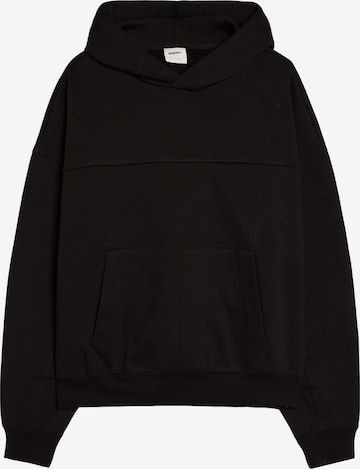 Bershka Bluzka sportowa w kolorze czarny: przód