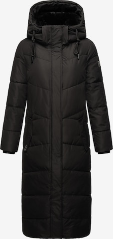 NAVAHOO Χειμερινό παλτό 'Hingucker XIV' σε μαύρο