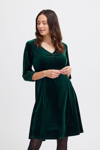 Fransa Dress 'Cassandra' in Green: front