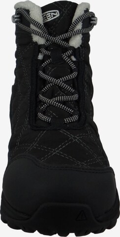 KEEN Lace-Up Boots in Black
