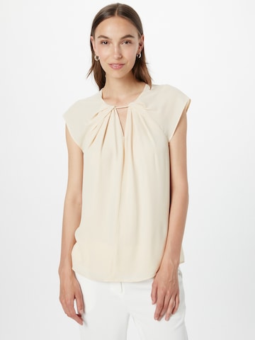 COMMA Blouse in Beige: front