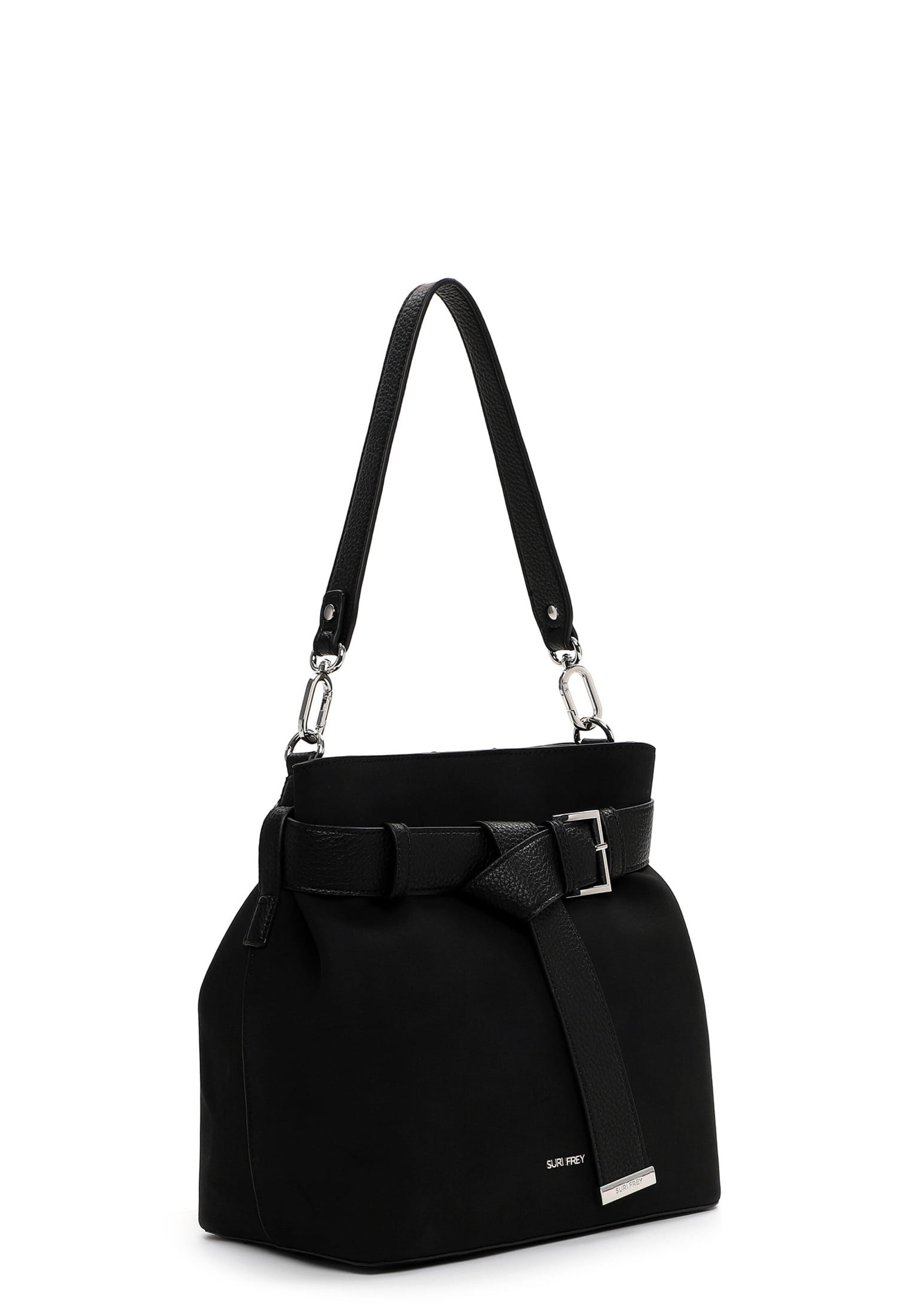 Suri Frey Schultertasche 'Libby' in Schwarz