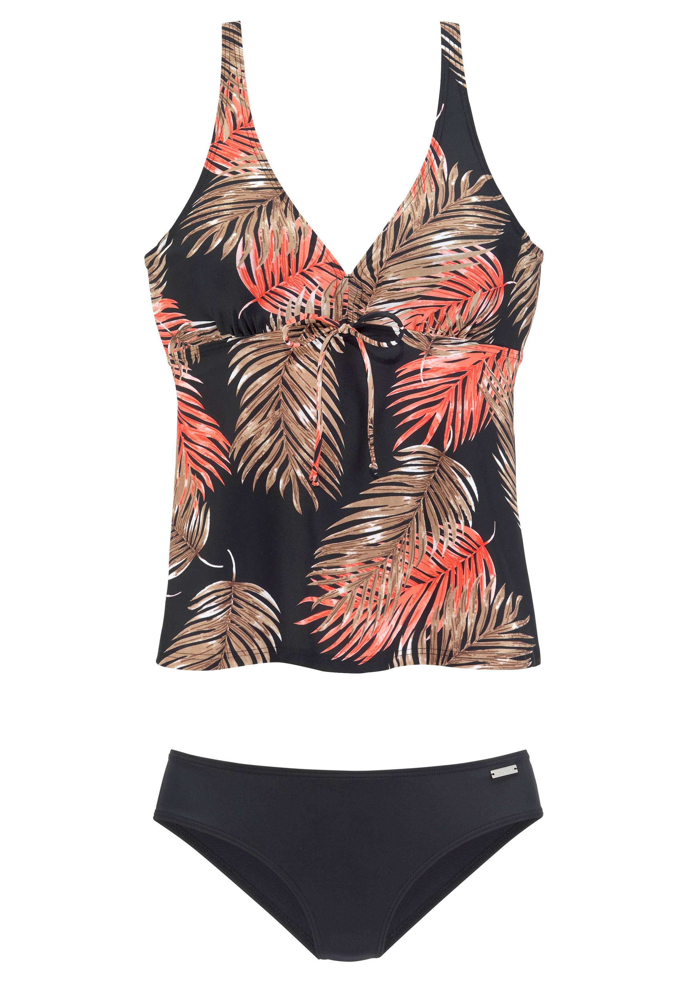 LASCANA Tankini i sort: forside