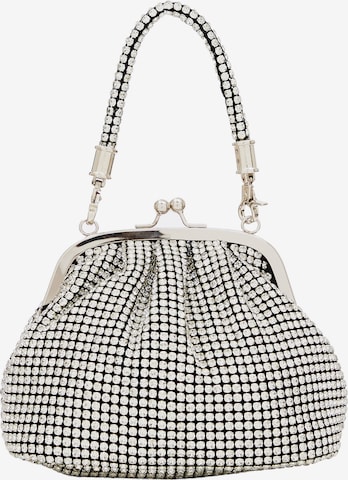 Pochette NAEMI en argent : devant