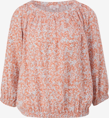 s.Oliver Blouse in Orange: front