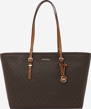 MICHAEL Michael Kors "Чанта тип ""Shopper""" в кафяво: отпред