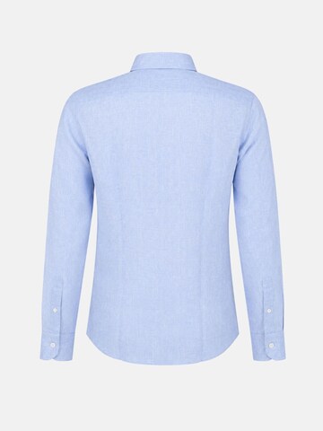 ALEA Regular fit Overhemd 'CAMICIA LINO' in Blauw