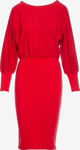 made of emotion Kleid 'M690' in Rot: Vorderseite