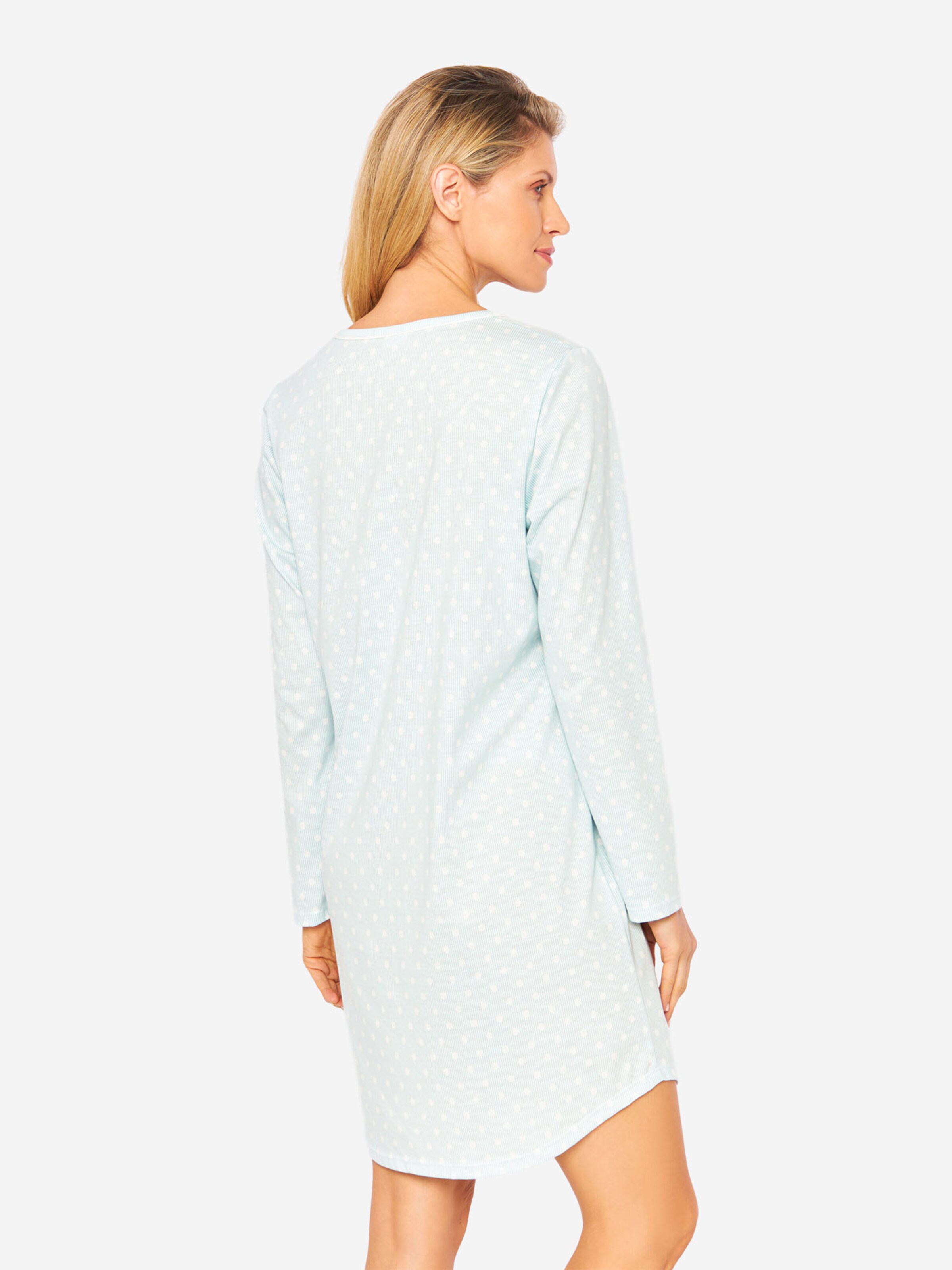 Rösch Nachthemd ' Mustermix ' in Grün