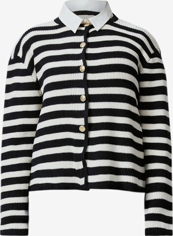 Touche Prive Strickjacke in Blau: Vorderseite