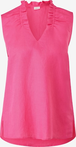 s.Oliver BLACK LABEL - Blusa em rosa: frente