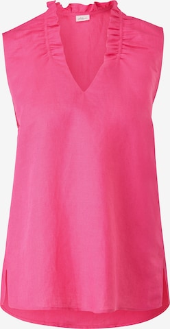 s.Oliver BLACK LABEL Bluse i rosa: forside