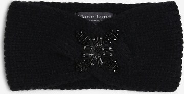 Marie Lund Headband in Black: front