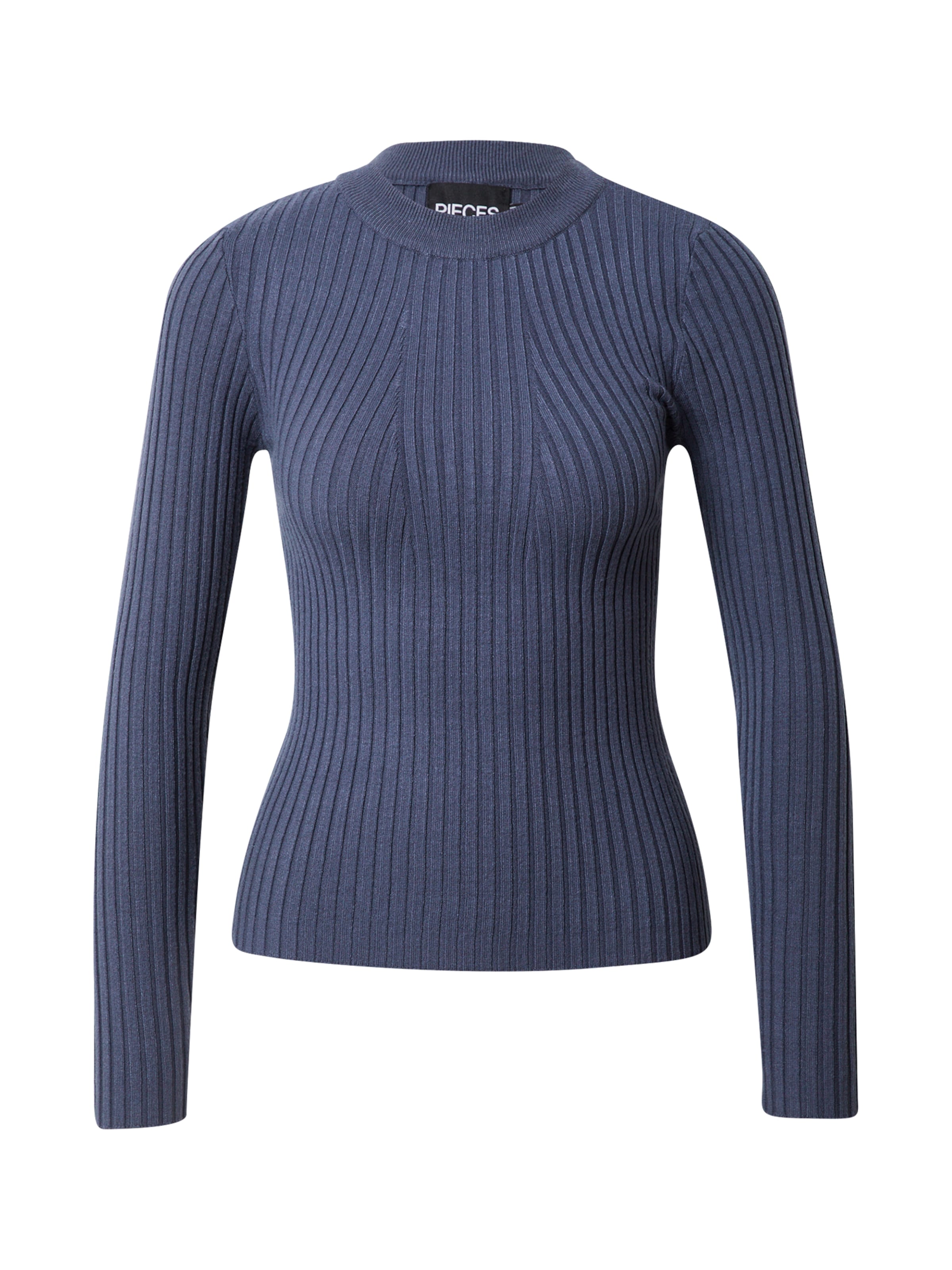Pull-over 'Crista' PIECES en bleu : devant