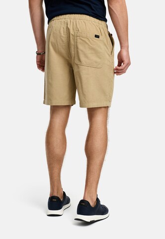 Regular Pantalon 'Polle' INDICODE JEANS en beige
