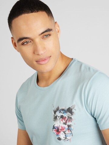 Key Largo - Camisa 'DARK FATE' em azul