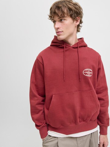 JACK & JONES Sweatshirt i rød