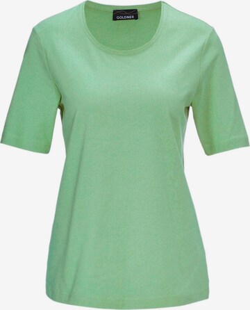 Goldner Shirt in Groen: voorkant