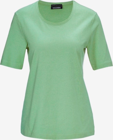 Goldner Shirt in Groen: voorkant