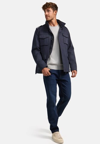 INDICODE JEANS Tussenjas in Blauw