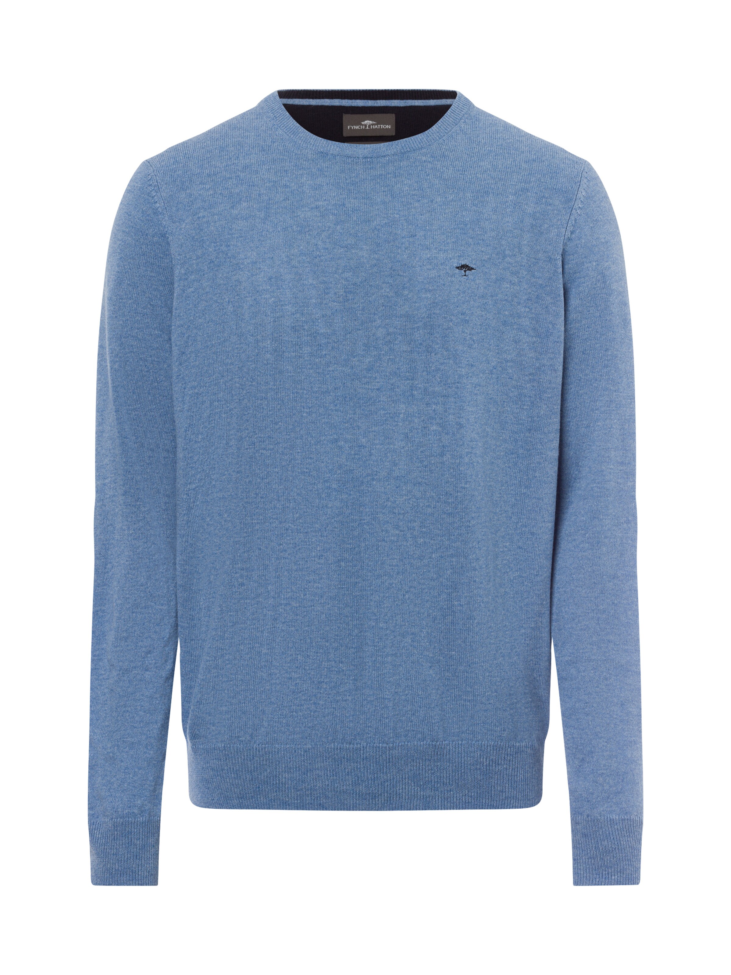 FYNCH-HATTON Trui in Blauw: voorkant