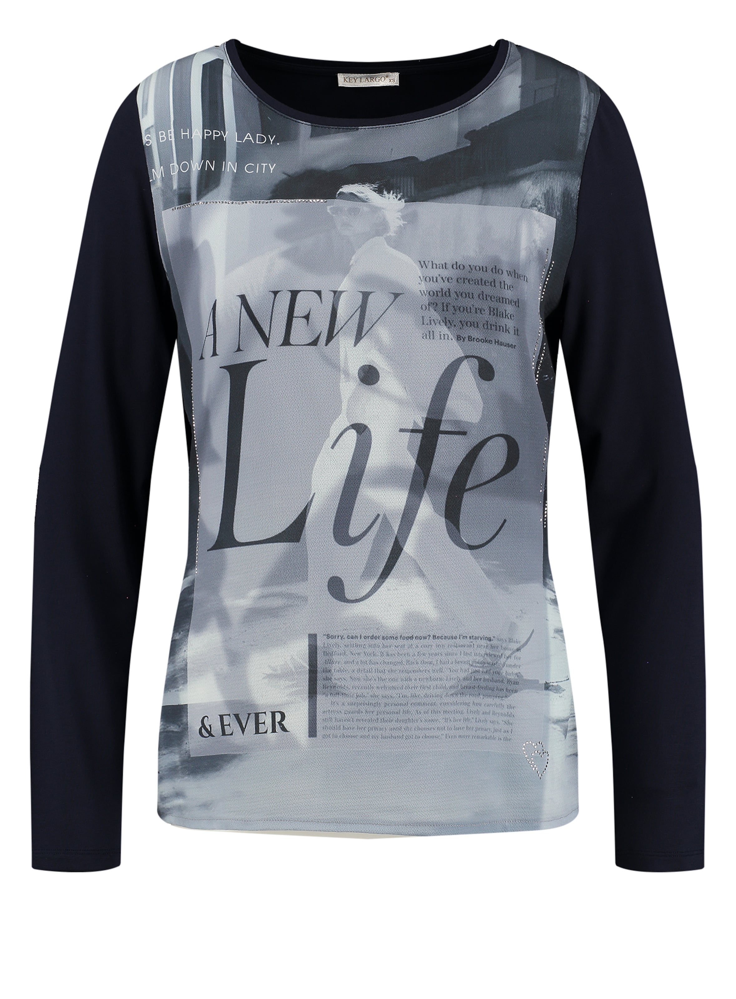 Key Largo Särk, värv sinine: eest vaates