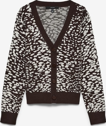 VERO MODA Strickjacke 'VMARIA' in Braun: Vorderseite