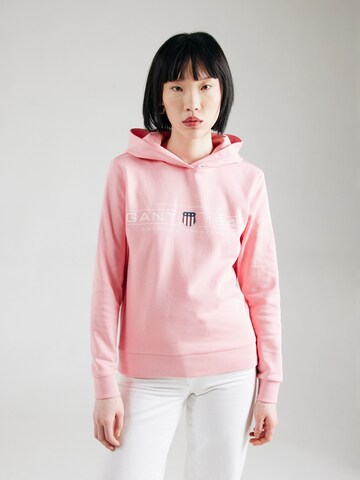 GANT Sweatshirt in Pink: Vorderseite