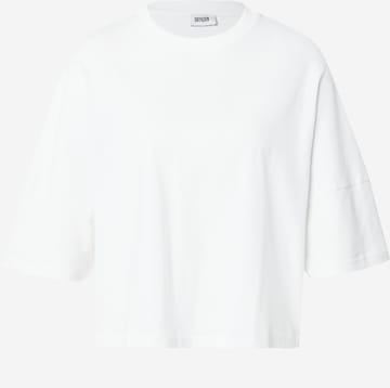 DRYKORN T-Shirt 'KUSIA' in Weiß: Vorderseite