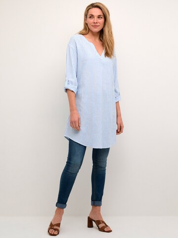 Cream Tuniek 'Venta' in Blauw