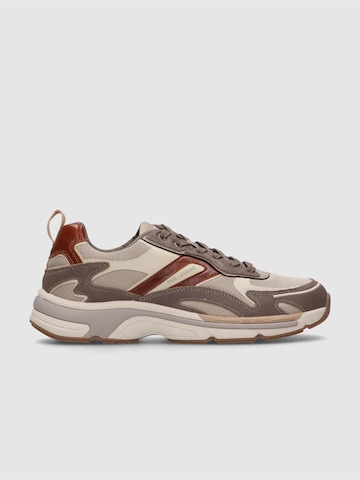 PME Legend Låg sneaker 'Jato sneaker in leather and mesh' i grå: framsida