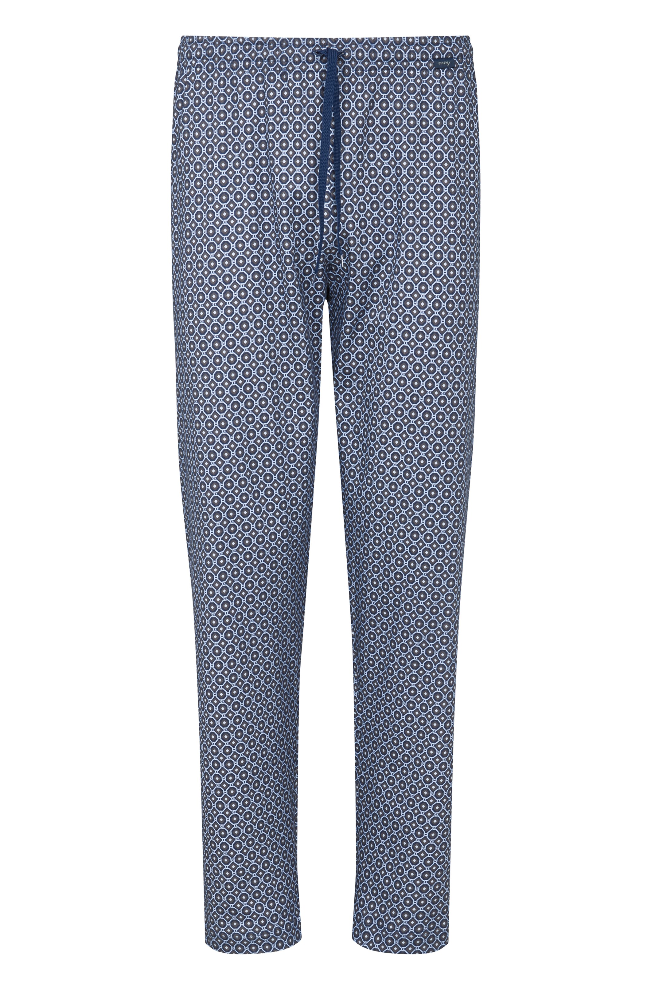 Mey Pyjamahose in Blau: Vorderseite