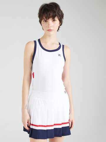 FILA - Top deportivo 'Lissy' en blanco: frente