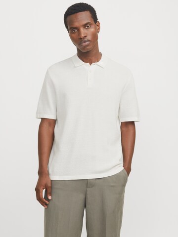 T-Shirt 'JJEGeorge' JACK & JONES en blanc : devant