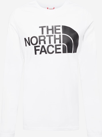 T-Shirt THE NORTH FACE en blanc : devant