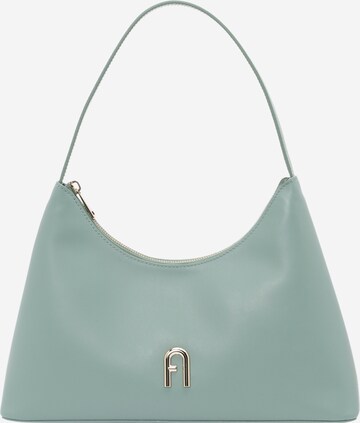 FURLA - Mala de ombro 'DIAMANTE S' em verde