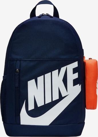 NIKE Backpack 'Nike Elemental Backpack' in Blue: front