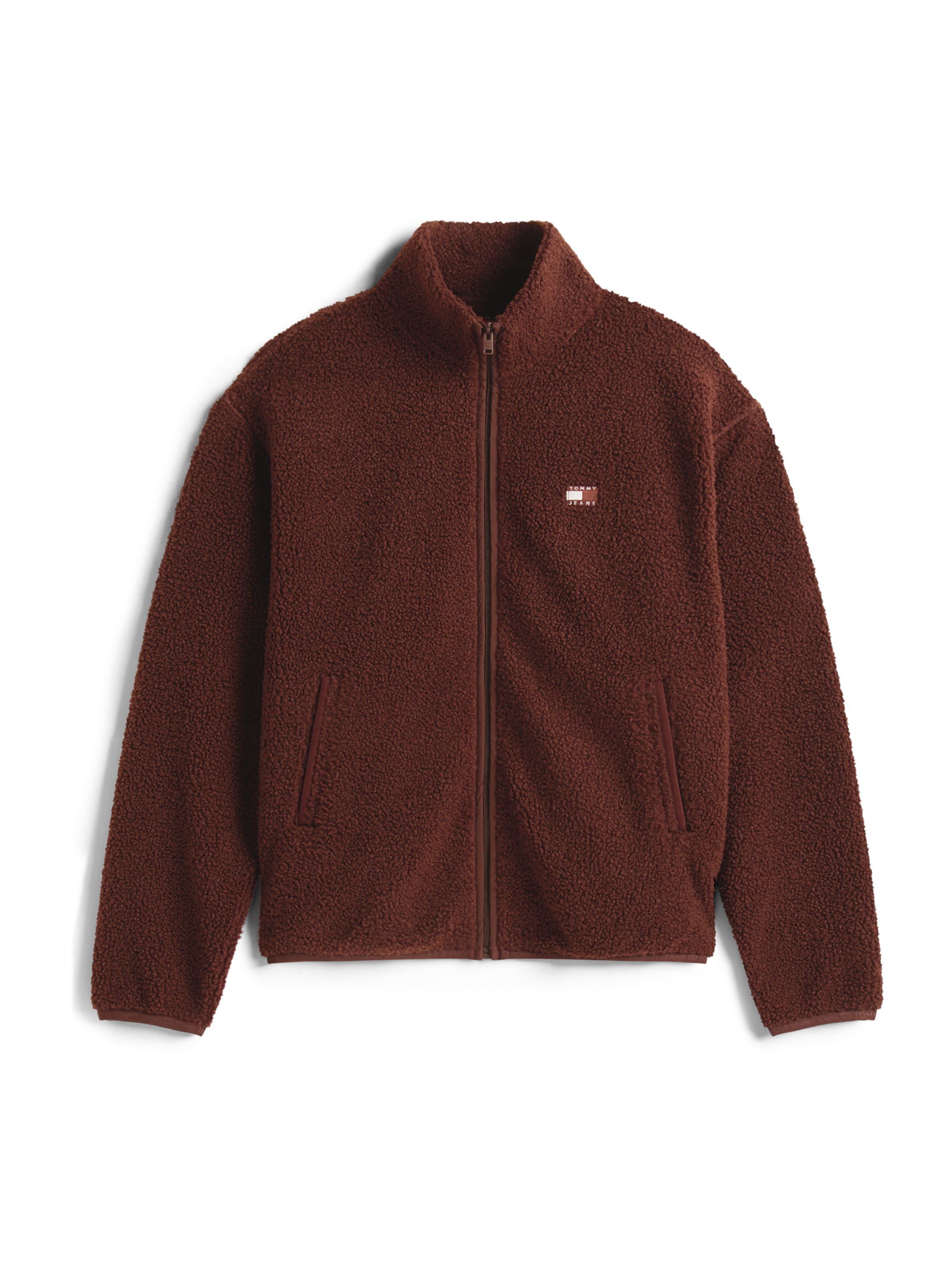 ruda Tommy Jeans Demisezoninė striukė: priekis