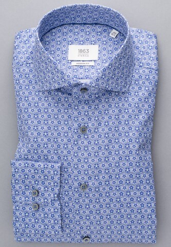ETERNA Regular fit Overhemd in Blauw