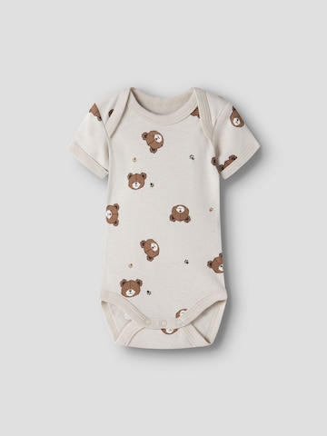NAME IT - Pijama entero/body en beige