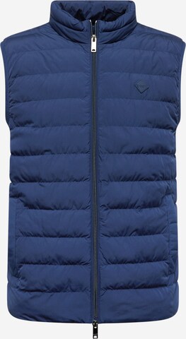 Gilet di Hackett London in blu: frontale