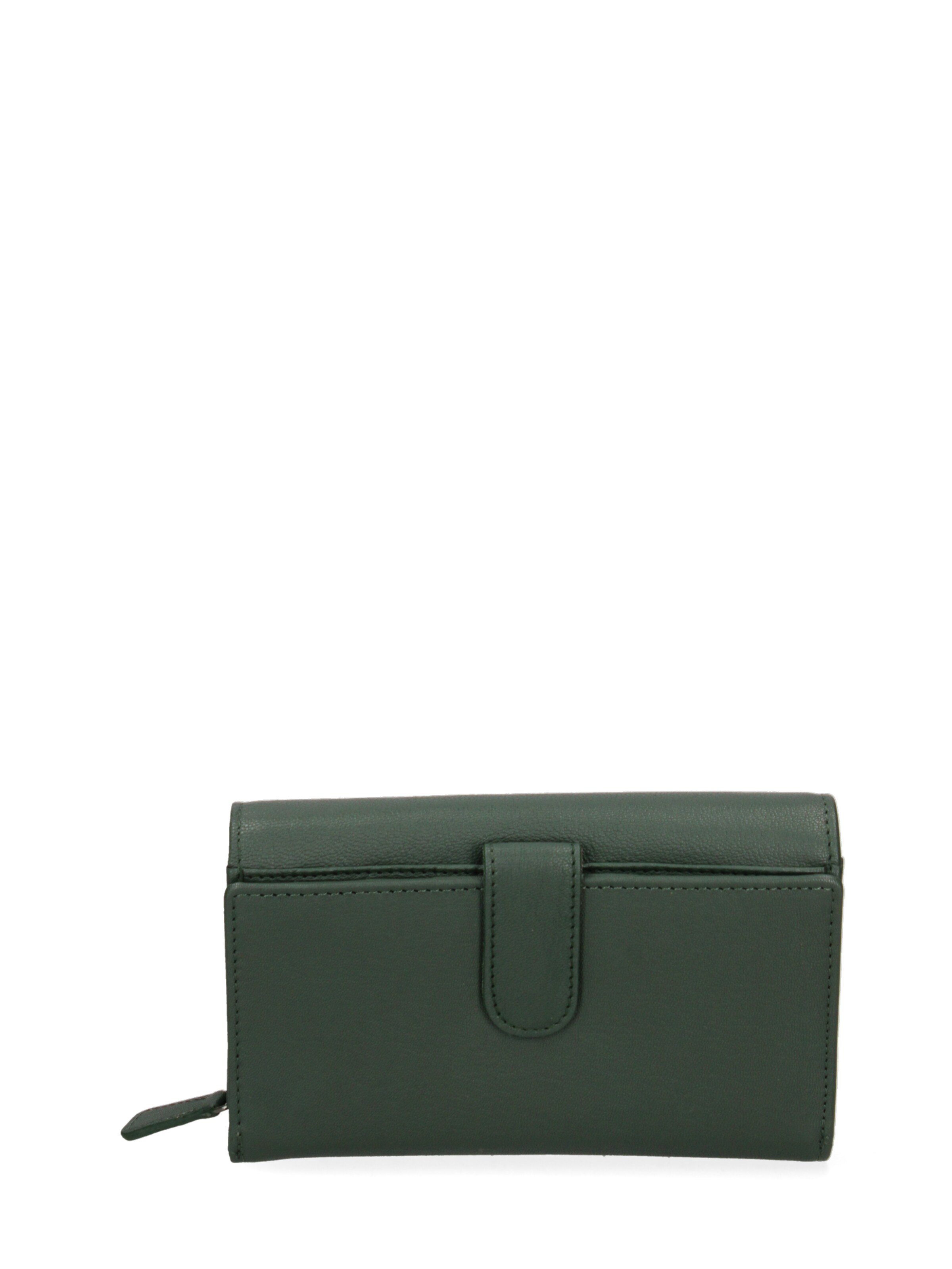 Lancetti Wallet in Green: front