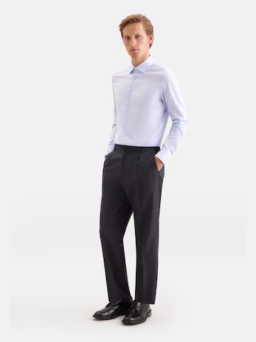 SEIDENSTICKER Slim fit Zakelijk overhemd in Blauw