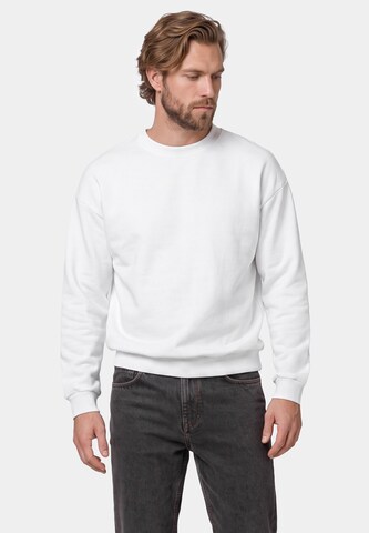 DreiMaster Vintage Sweatshirt in Wit: voorkant