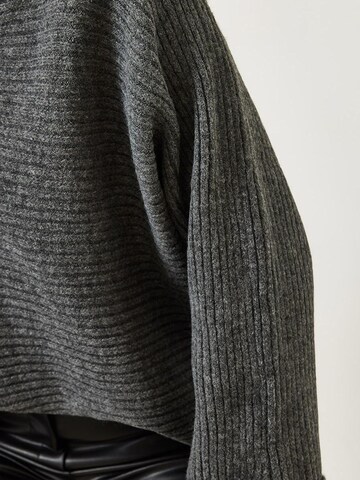 Bianco Lucci Pullover in Grau