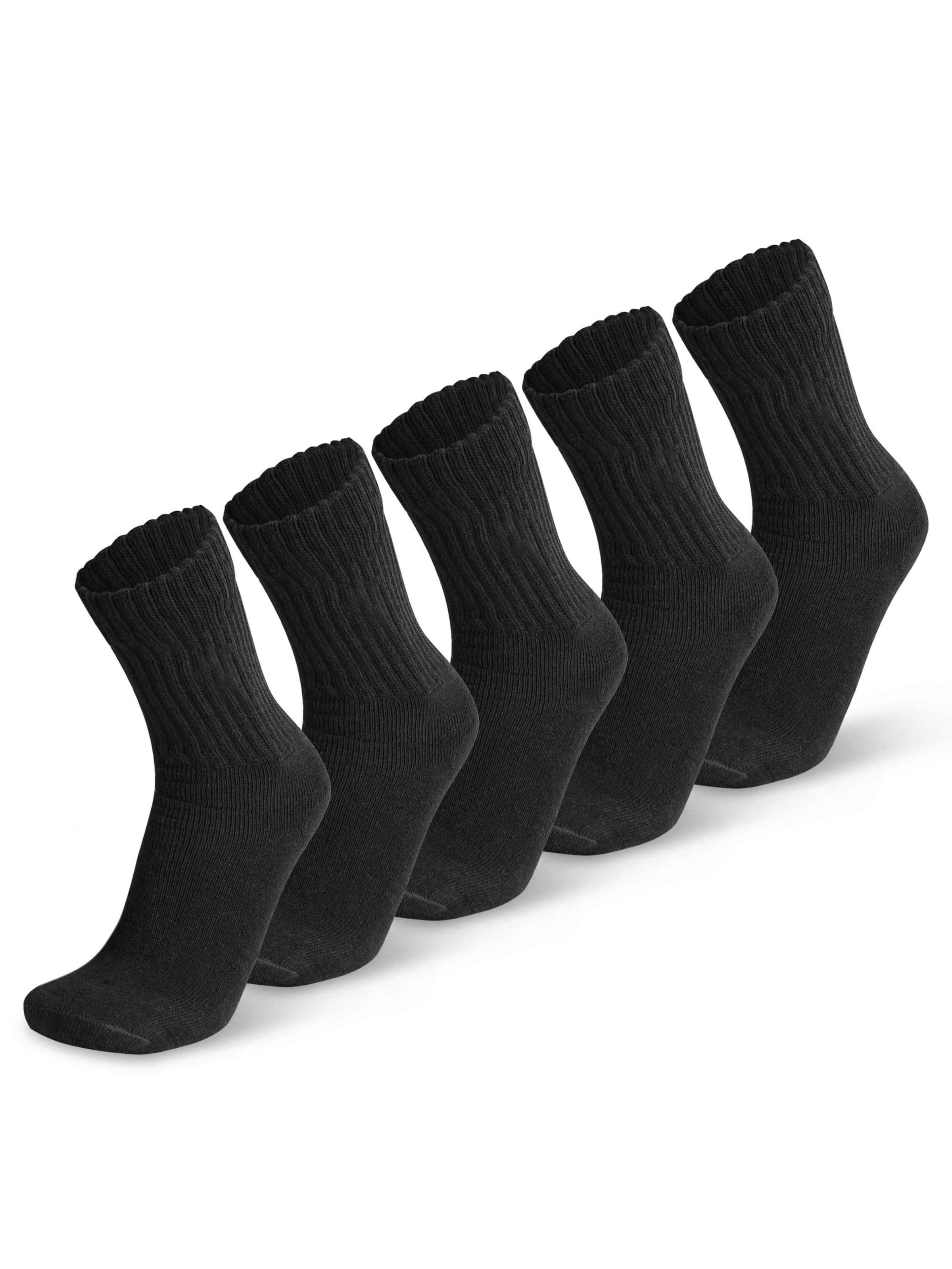 Chaussettes de sport 'Extrem' normani en noir : devant