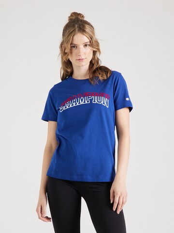 Champion Authentic Athletic Apparel Póló - kék: elől
